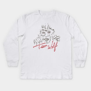 Teen Wolf Kids Long Sleeve T-Shirt